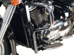 Barra di protezione del motore - cromata per Suzuki C 800 Intruder / Black Edition