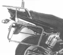 Set di protezioni laterali e top - cromato per Yamaha XJR 1300 dal 2004 al 2006