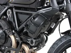 Protezione radiatore set destra / sinistra - nero per Ducati Scrambler 800 (2019-)
