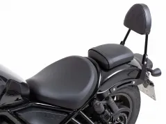 Sissybar ohne Gepäckträger schwarz per Honda CMX 1100 Rebel (2021-)