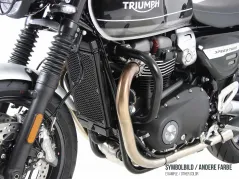 Barra di protezione del motore - nera per Triumph Speed Twin (2019-)