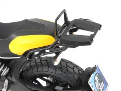 Alurack topcasecarrier - nero per Ducati Scrambler 400 Sixty2 / 2016->