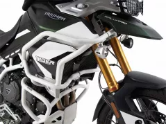 Tankschutzbügel &quot;Solid&quot; bianco per Triumph Tiger 850 Sport (2021-)