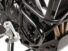 Barra di protezione motore nera per Triumph Tiger 900 Rally Pro (2024-)