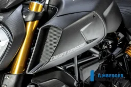 Copritubo lato sinistro opaco Diavel 1260