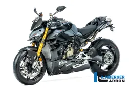 Monoposto Speciale grigio lucido Carbonio Ducati V4 Panigale/Streetfighter