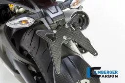 Porta targa Carbonio Ducati Monster 1200/1200 S superficie opaca