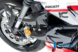 copertura radiatore sinistra lucida Ducati Streetfighter V2