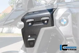 Coperchio del radiatore dell'acqua con fori per il supporto della custodia, carbonio opaco R 1300 GS Adventure