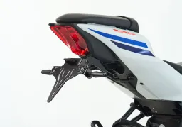 Set porta targa comprensivo di catarifrangente e luce targa