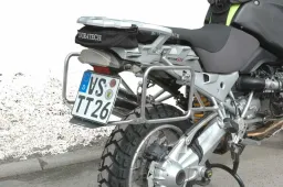Portapacchi laterali per moto STANDARD BMW R1200GS fino al 2012/R1200GS Adventure fino al 2013, acciaio inox