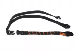 Rokstraps Strap It™ Moto Regolabile *nero-arancione*45-150 cm 2 pezzi con passanti