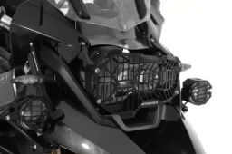 Protezione faro con chiusura a sgancio rapido, per fari a LED, per BMW R1250GS/Adventure, R1200GS (LC)/Adventure (LC) *SOLO PER USO FUORISTRADA*