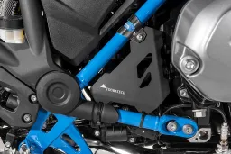 Protezione motorino di avviamento, nera, per BMW R1250GS/ R1250GS Adventure/ R1200GS (LC) / R1200GS Adventure (LC)