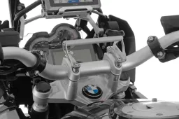 Adattatore per montaggio GPS per morsetto manubrio BMW R1250GS/ R1250GS Adventure/ R1200GS dal 2013/ R1200GS Adventure dal 2014