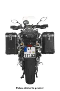 Motorrad Alukoffer System ZEGA Pro And-Black 31/31 Liter mit Edelstahlträger schwarz für Yamaha MT-09 Tracer (2015-2017)
