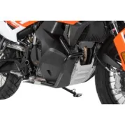 Barre di protezione serbatoio in acciaio inox, nere, per KTM 890 Adventure/ 890 Adventure R/ 790 Adventure/ 790 Adventure R (-2022)