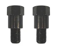 Set di adattatori per specchietto retrovisore (M10x1.25) filettatura destra/sinistra per ad esempio Yamaha