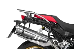 Motorrad Kofferträger Edelstahl, schwarz für BMW F900GS Adventure, F850GS/ Adventure, F800GS(2024-), F750GS