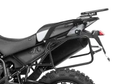 Motorrad Kofferträger Edelstahl schwarz für Triumph Tiger 900