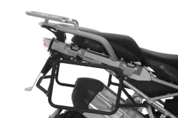 Portapacchi per moto, in acciaio inox, nero, per BMW R1250GS/ R1250GS Adventure/ R1200GS (LC)/ R1200GS Adventure (LC)