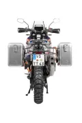 Sistema valigie ZEGA Mundo per KTM 1290 Super Adventure S/R dal 2021, volume 31/38, colore portapacchi nero, colore alluminio naturale
