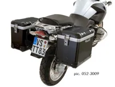 Sistema di borse laterali in alluminio ZEGA Pro per moto BMW R1200GS fino al 2012 / R1200GS Adventure fino al 2013