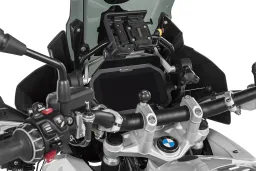Schermo antifurto TFT, in alluminio, con aletta parasole per BMW R1250GS/ R1250GS Adventure/ R1200GS (LC) (2017-)/ R1200GS Adventure (LC) (2017-)