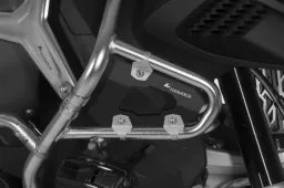 Visiera per barre paramotore originali BMW R1200GS Adventure dal 2014 in poi, argento/nero