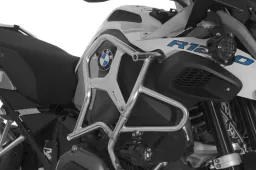 Prolunga in acciaio inox per barre di protezione motore originali BMW R1200GS Adventure dal 2014 in poi