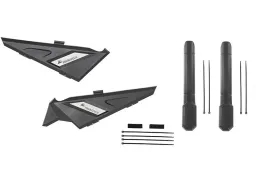 Set di piccole protezioni laterali e per il telaio per BMW R1250GS/ R1200GS (LC)/BMW R1200GS Adventure (LC), (sinistra e destra)