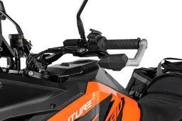 Paramani DEFENSA Leverguard, argento, per diametro interno manubrio 14-16 mm, ad es. KTM