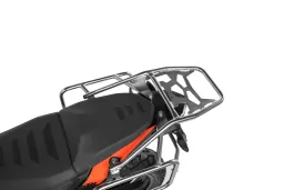 Motorrad Topcaseträger ZEGA / Gepäckbrücke, Edelstahl für KTM 390 Adventure