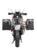 Kit valigie ZEGA Evo per KTM 1290 Super Adventure S/R dal 2021, volume 38/45, colore portavaligie silver, colore And-Black