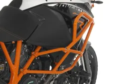 Sturzbügelerweiterung für KTM 1050 Adventure/ 1090 Adventure/ 1190 Adventure/ 1190 Adventure R für original KTM-Sturzbügel, orange