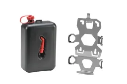 Set porta accessori ZEGA Evo Porta tanica con tanica olio Touratech da 2 litri
