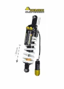 Kit di abbassamento sospensioni Touratech -25 mm per BMW F850GS dal 2018 in poi, tipo Extreme