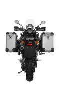 Sistema di valigie ZEGA Pro per Yamaha XT1200Z / ZE Super Tenere volume 31/38, colore portavaligie argento, colore alluminio naturale