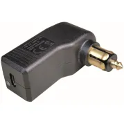 Connettore USB-C angolato standard, 12-24 V / 5 V, max. 3 A, prese elettriche DIN/veicoli