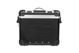 Borsa laterale in alluminio ZEGA Evo And-Black per moto, 31 litri, destra