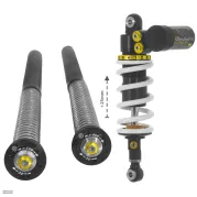 Touratech Suspension Set +25mm für CFMOTO 450MT (2024-), Extreme Federbein + Open Cartridge Kit