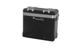 Valigia da moto in alluminio ZEGA Pro And-Black, 31 litri