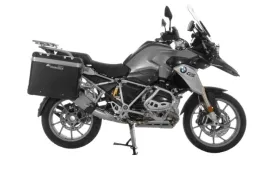 Sistema di valigie ZEGA Pro per BMW R1250GS/ R1250GS Adventure/ R1200GS dal 2013/ R1200GS Adventure dal 2014 volume 38/45, colore portapacchi nero, colore E-S