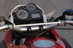 Supporto centrale per manubrio 22/25 290 per veicoli con manubrio tubolare, ad esempio BMW R1200GS/Adventure (-2012)