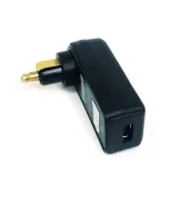 Connettore di ricarica USB-A ad angolo retto per presa DIN, ricarica rapida, 3 Ampere