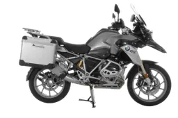 Sistema di valigie ZEGA Pro per BMW R1250GS/ R1250GS Adventure/ R1200GS dal 2013/ R1200GS Adventure dal 2014, volume 31/38, portapacchi colore argento, colore alluminio naturale