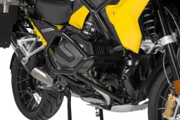Barre paramotore in acciaio inox, nere, per BMW R1250GS