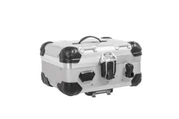 Bauletto posteriore in alluminio per moto ZEGA Evo And-S, 25 litri con Rapid Trap