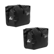 Borsa laterale Endurance di Touratech Waterproof, set di 2, colore nero