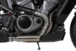 Protezione del collettore di scarico in acciaio inox per Harley-Davidson RA1250 Pan America